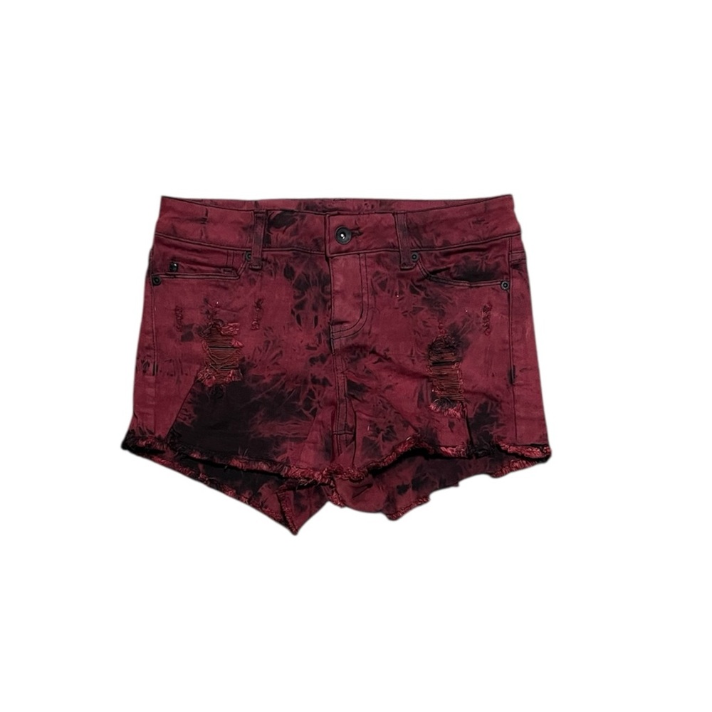 Blackheart Distressed Jean Shorts Hot Topic
